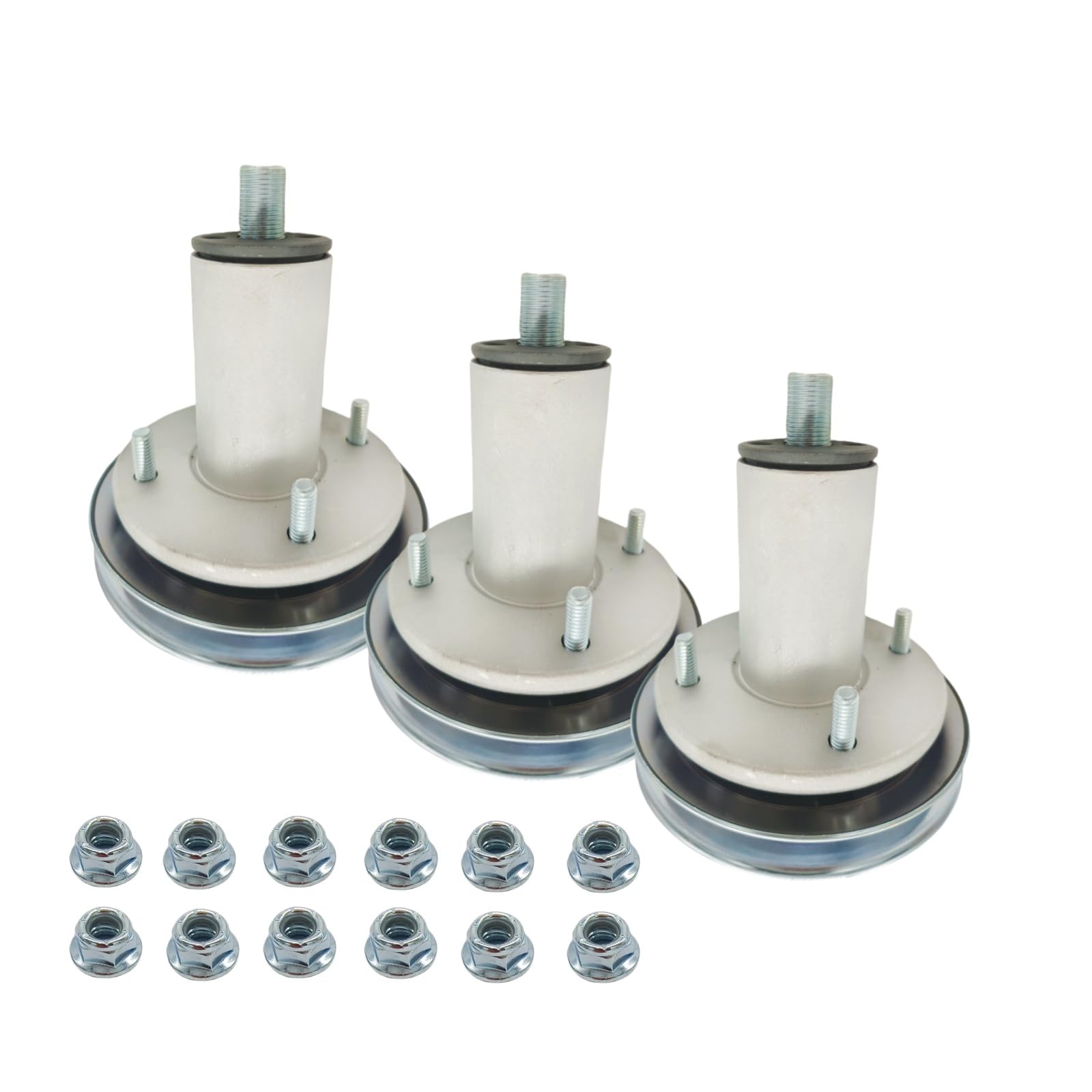 Gruppo mandrino per tosaerba adatto per Ariens Gravely Ikon-X Edge 51537200 51528000 (3 pezzi)