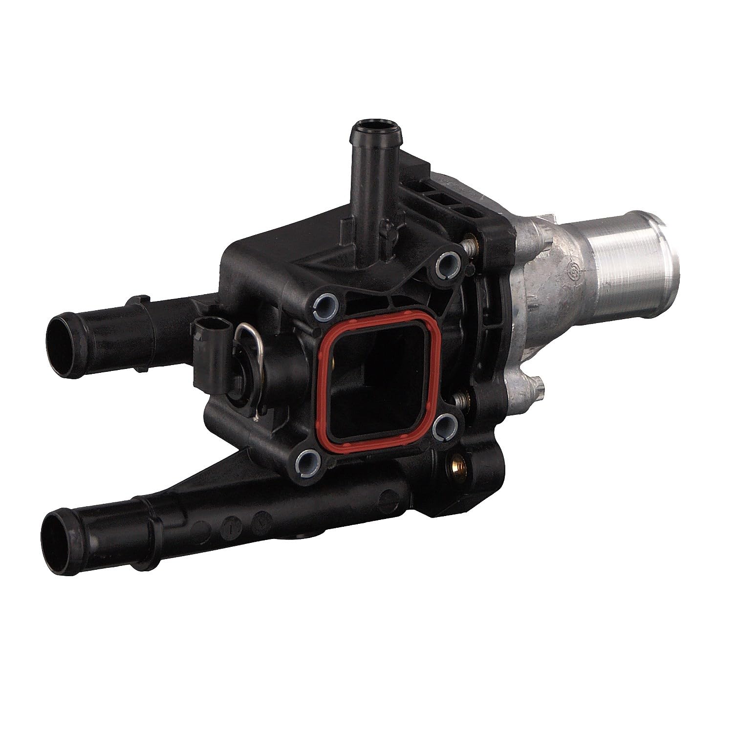 febi bilstein 49190 Thermostat mit Gehäuse, Dichtung und Temperaturschalter, 1 Stück