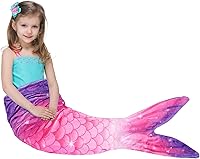 Vista 15 de WERNNSAI Manta de Cola de Sirena - Mantas Vestibles de Sirena para Adultos, Mujeres, Niñas, Todas las Estaciones, de Franela Suave, Bolsas de Dormir
