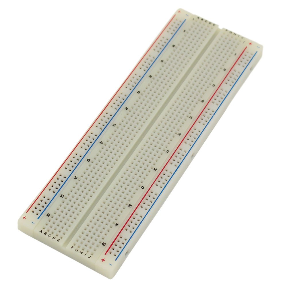 ApTechDeals BreadBoard Nickel Plated Bread Board or Solderless Pieces Circuit Test Board, (830 Tie Points) (B071LMXX31) Amazon Price History, Amazon Price Tracker