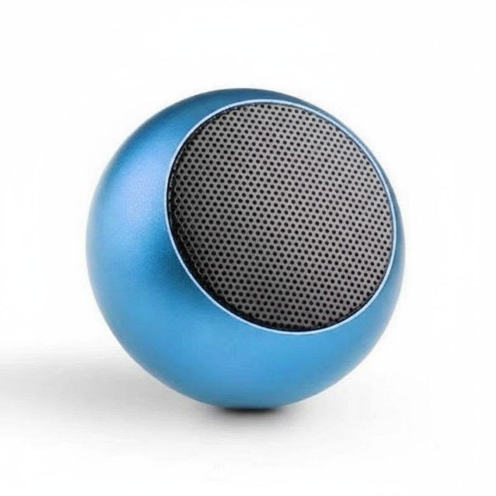 6 Pièces Lecteur Audio Bluetooth Mini Haut-Parleur sans Fil Enceinte Portable Métal Son Puissant Stéréo Basses Enveloppantes Format de Poche Corps Cyl, 4 pièces