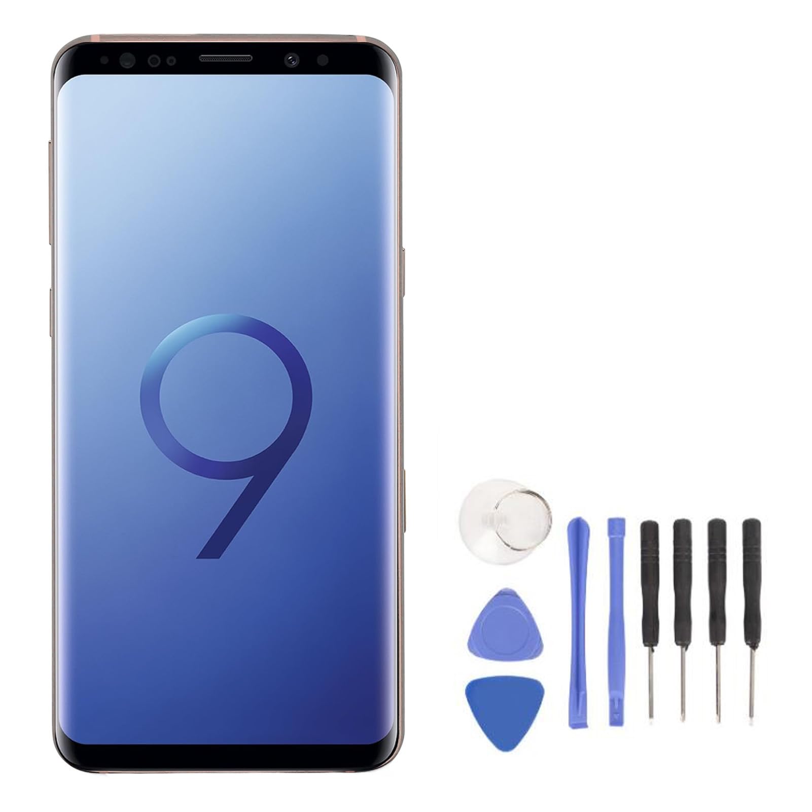 Jiawu Reemplazo de Pantalla AMOLED de 5.8 Pulgadas con Marco para