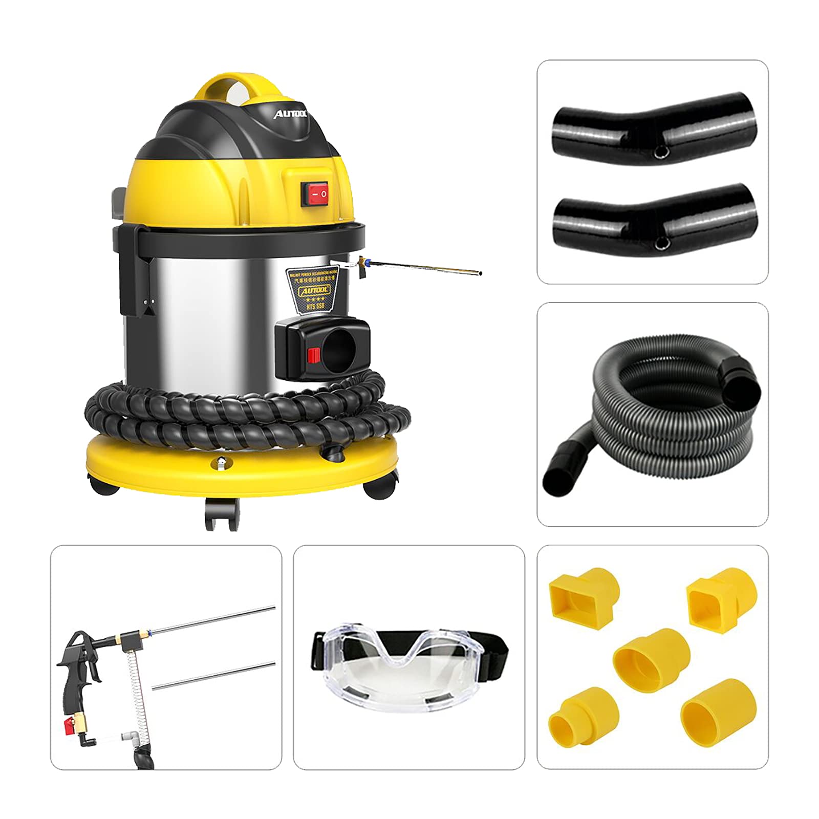 QPKING Automotive Engine Intake Pipe Valve Clean Machine Valvetronic