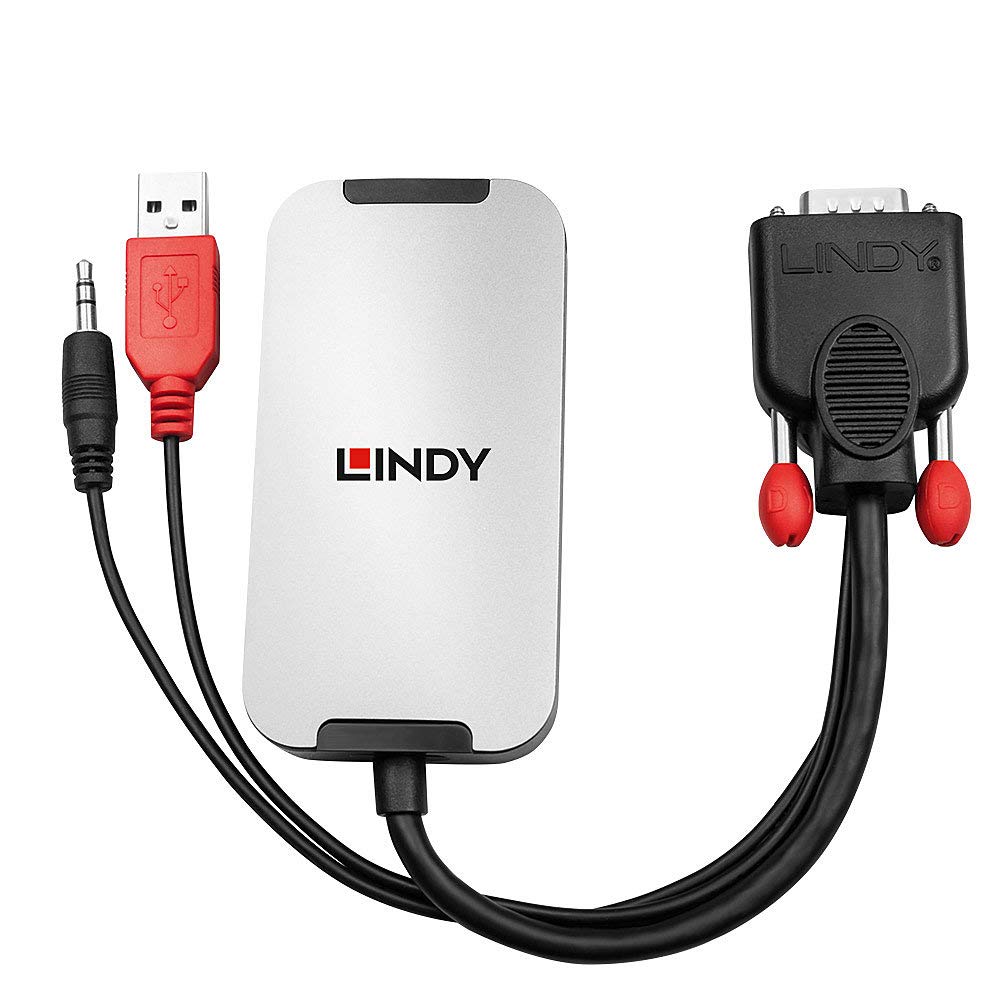 Amazon.com: LINDY VGA to DisplayPort 1.2 Converter : Electronics