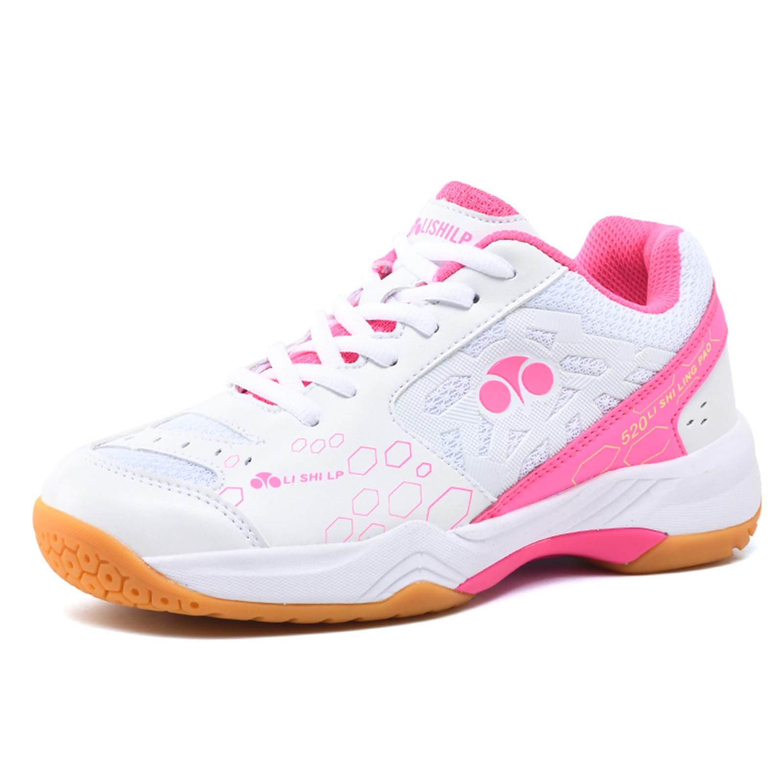 JiuQing Zapatillas De Bádminton para Hombre Y Mujer Zapatillas De Interior Zapatillas Ligeras para Squash Y Voleibol