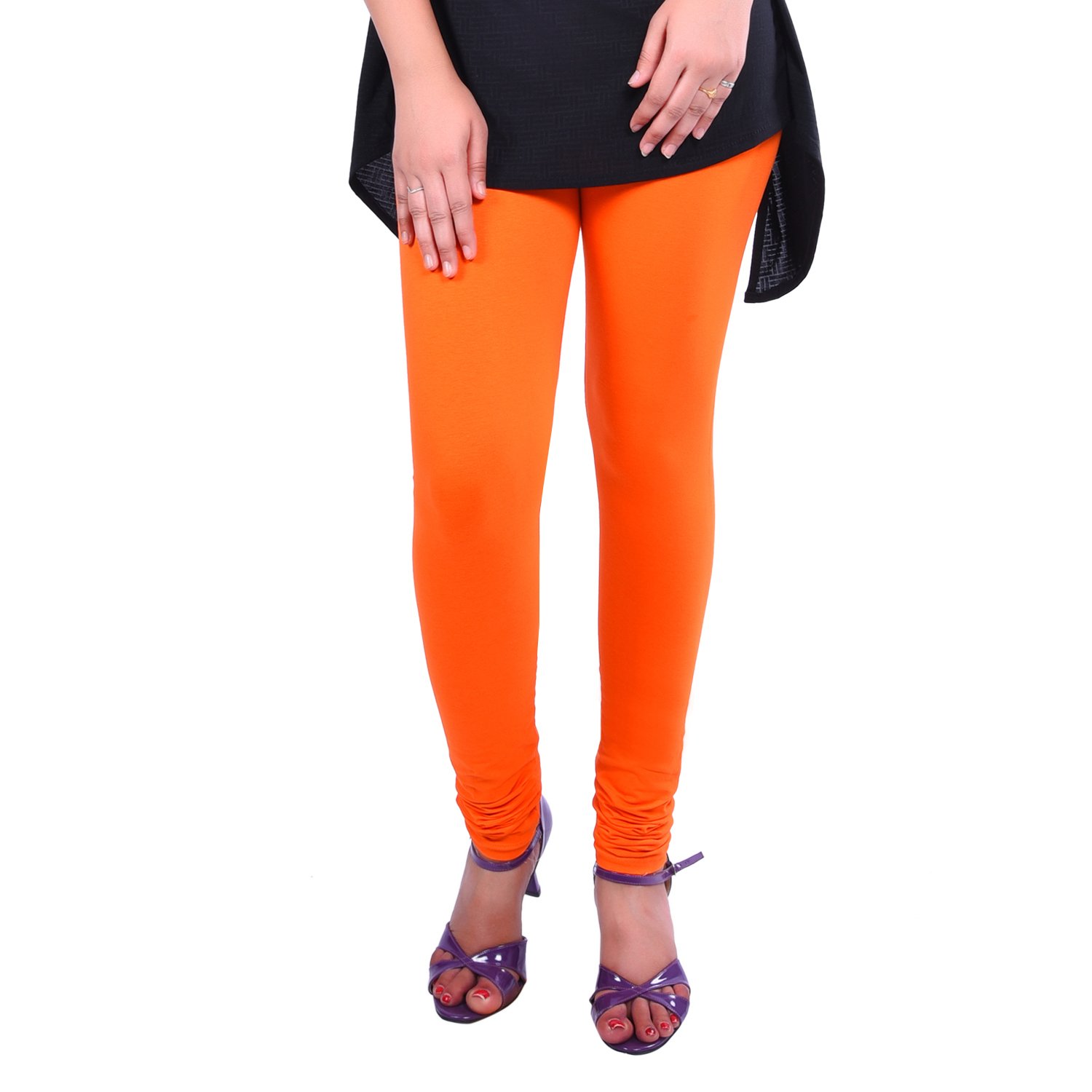 Orange colour leggings Clearance
