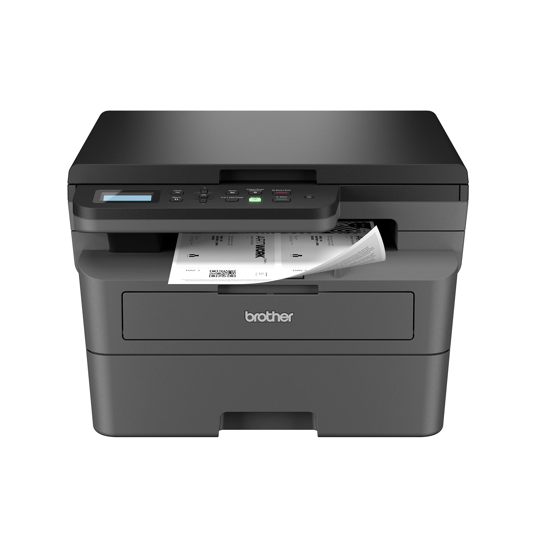Brother HL-L2465DW Multifunction Wireless Compact Monochrome Laser Printer – Copy, Scan, Duplex Printing - Say Goodbye to Last-Minute Ink & Toner Runs with a Brother Refresh Subscription!