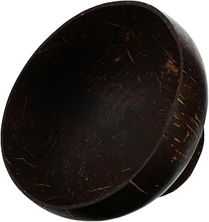 PRETYZOOM 1pc Coconut Shell Bowl Sauce Bowl Coconut Shell Food Bowls Nut Bowl Cereal Bowl Sugar Bowl Nesting Bowl Coconut ...