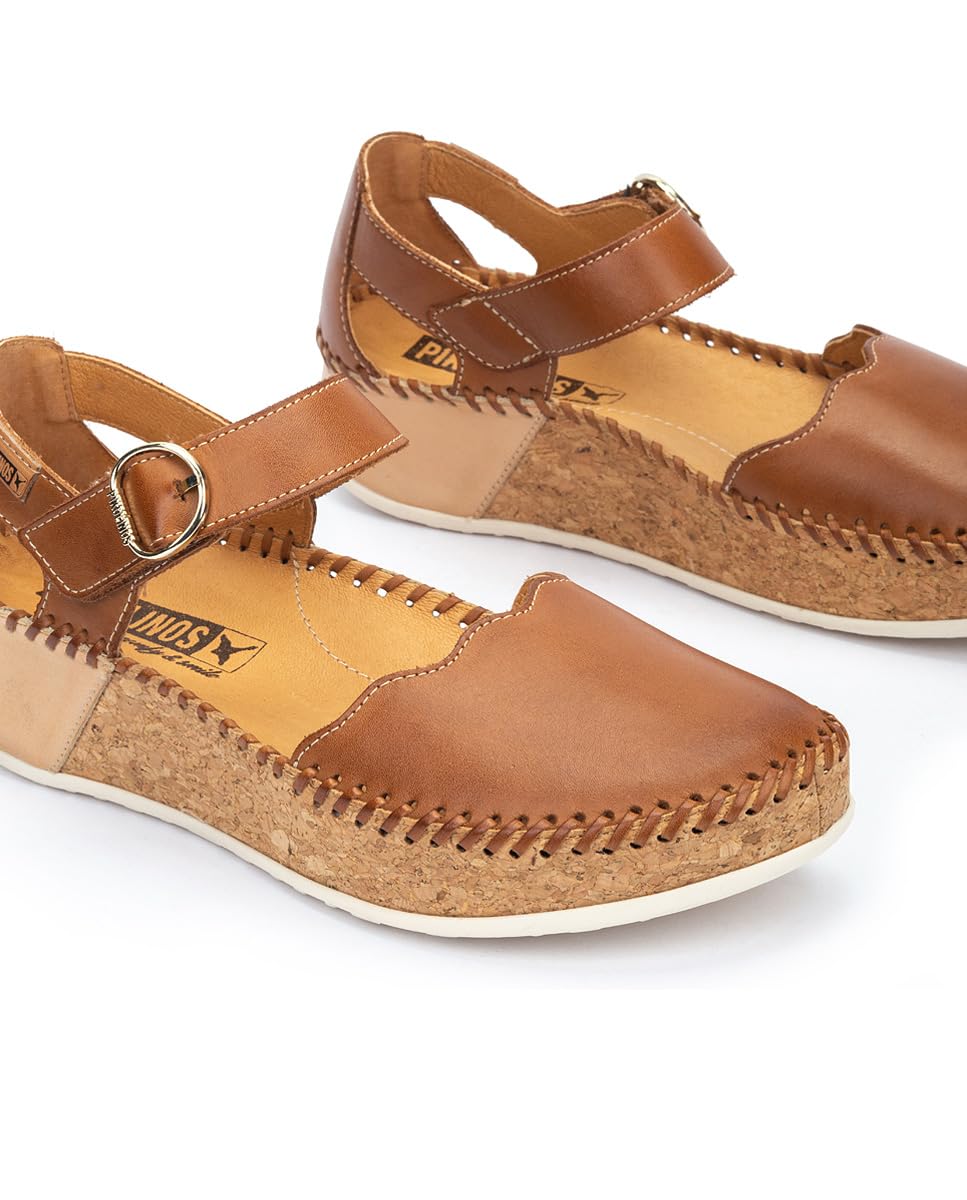 Pikolinos Zapatos semiabiertos en Cuero Marina para Señora