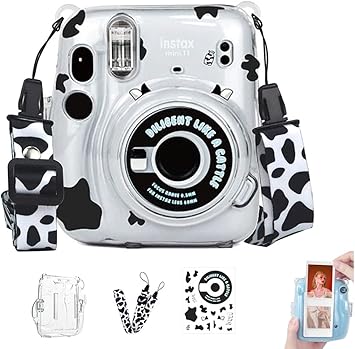Amazon チェキ ケース Mini11 チェキ カバー チェキフィルム Instax Mini11 ケース 透明 ハード Pvc カバー フィルム収納ポケット付き保護 透明ケース かわいいステッカー付き おしゃれ Black カメラバック ケース オンライン通販 Amazon チェキ ケース Mini11 チェキ カバー チェキフィルム Instax Mini11 ケース 透明 ハード Pvc カバー フィルム収納ポケット付き保護 透明ケース かわいいステッカー付き おしゃれ Black カメラバック ケース オンライン通販
