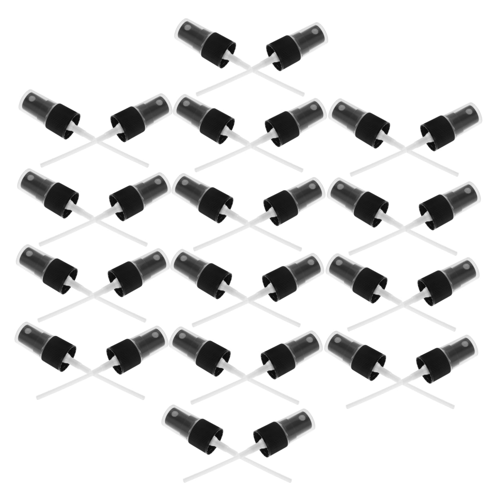 CONGARTENO 50pcs Mist Sprayer Nozzle Replacement for Perfume Bottles Lightweight Leakproof Tube for Travel and Storage for Cosmetic Household Use