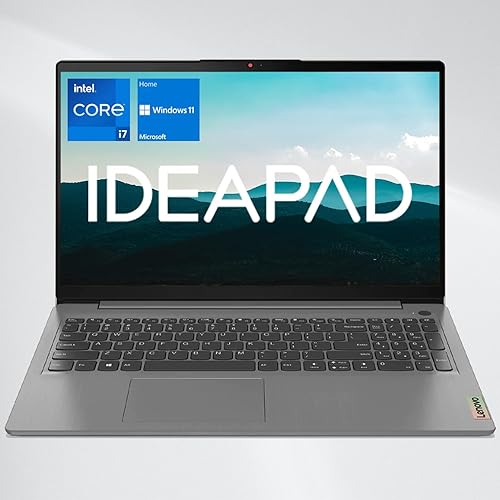 Lenovo IdeaPad 3 Premium - Laptop con pantalla FHD de 15.6 pulgadas, procesador Intel Core i7-1255U (Beats Ryzen 7 7730U), 16 GB de RAM, SSD PCIe de