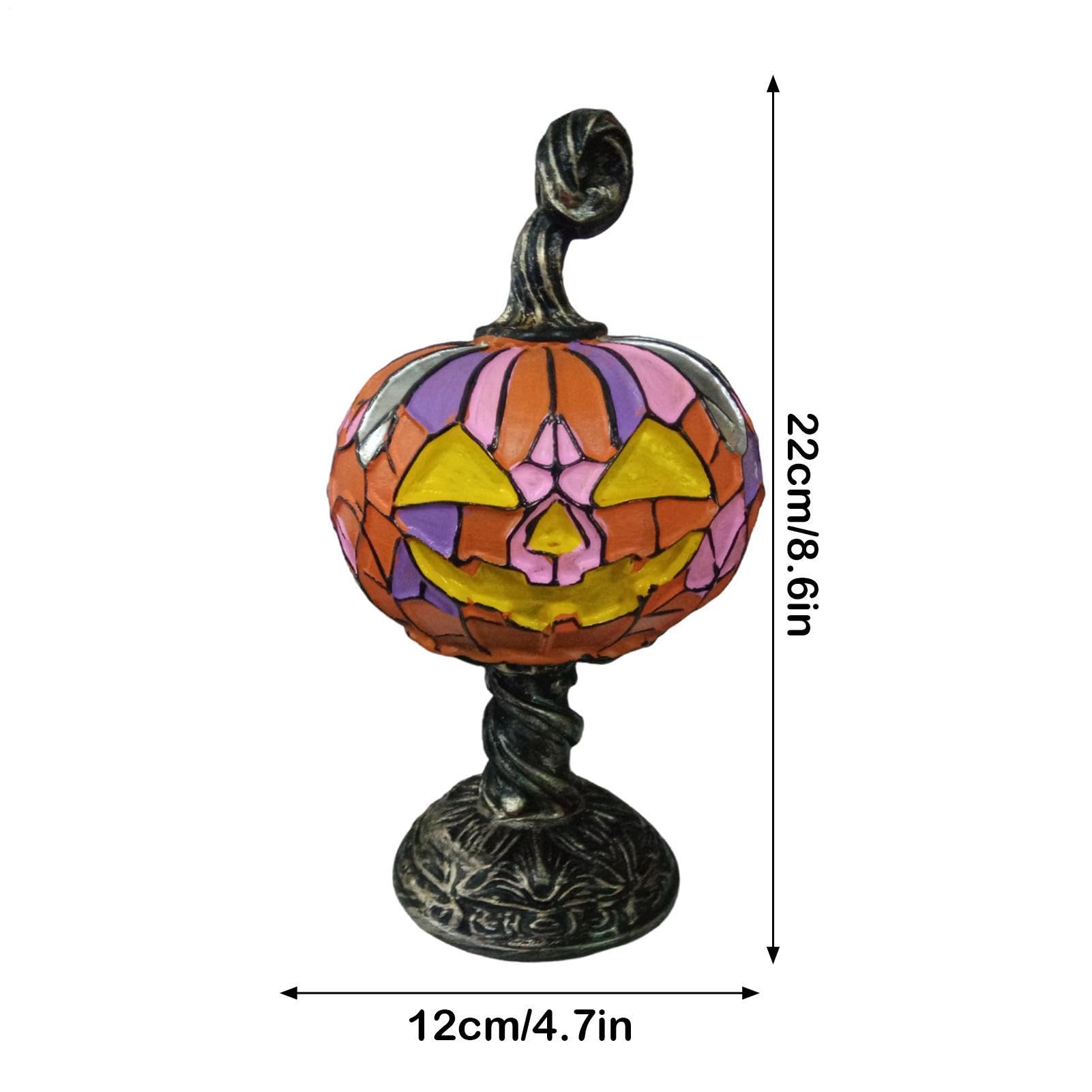 Dynia Lampa Stołowa Przyłóżkowa Dekoracyjna Lampa Biurkowa LED Halloweenowa