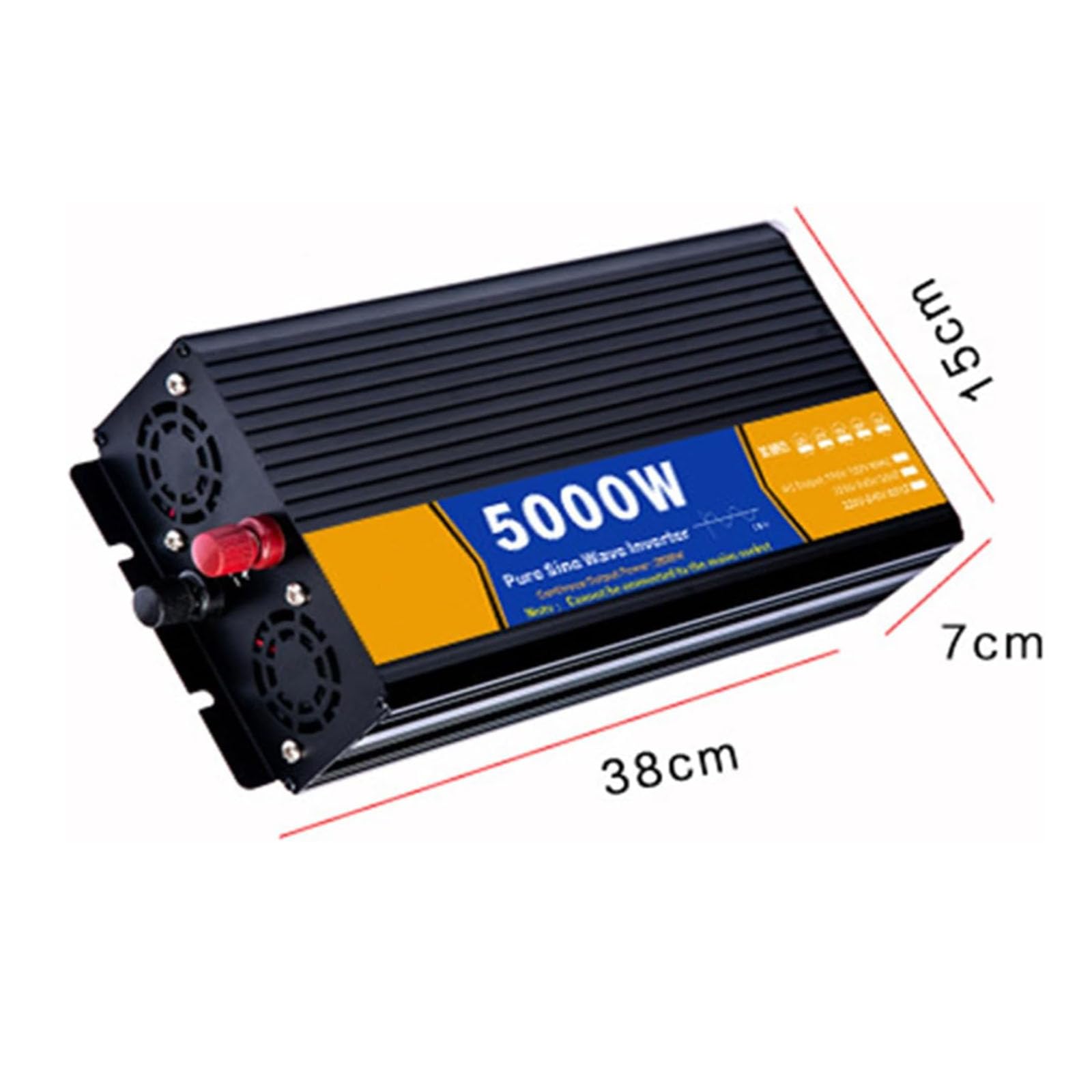 Onduleur à onde sinusoïdale pure 5000W DC 12V-72V vers AC 110V 220V