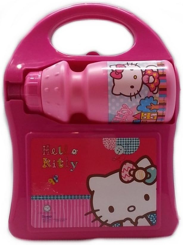 Hello Kitty Lunch Box Set with Water Bottle Disney Child