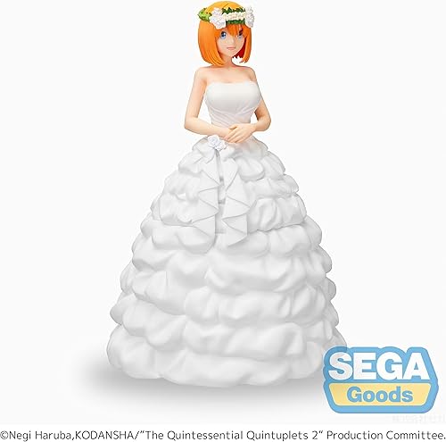 Miniatura 4 de SEGA Los quintillizos por excelencia 2 Figura SPM Yotsuba Nakano Novia Ver.