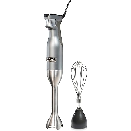 Hamilton Beach 300-Watt Electric Immersion Hand Blender with Variable Speed and Whisk (59750)