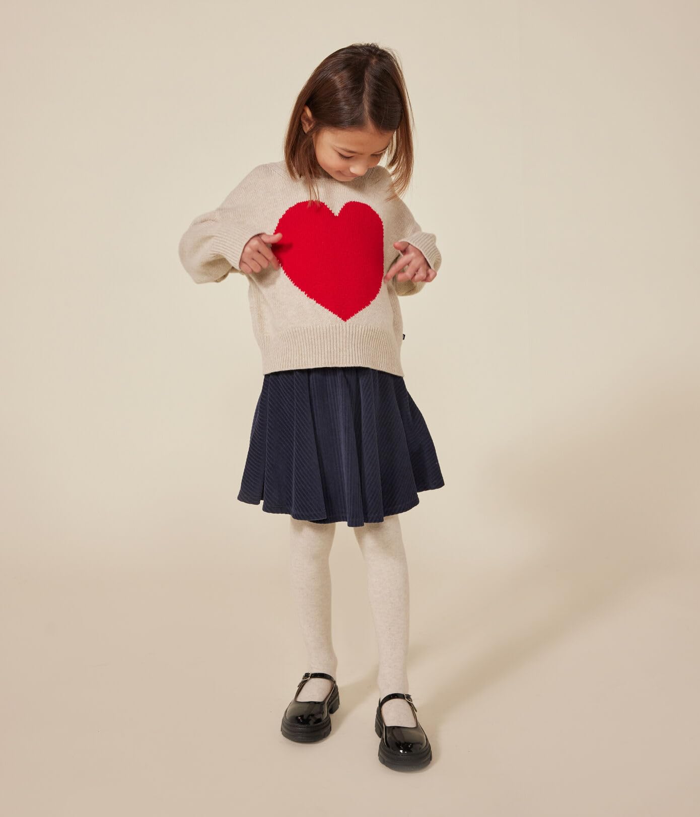 Petit Bateau Mädchen Langärmeliger Pullover