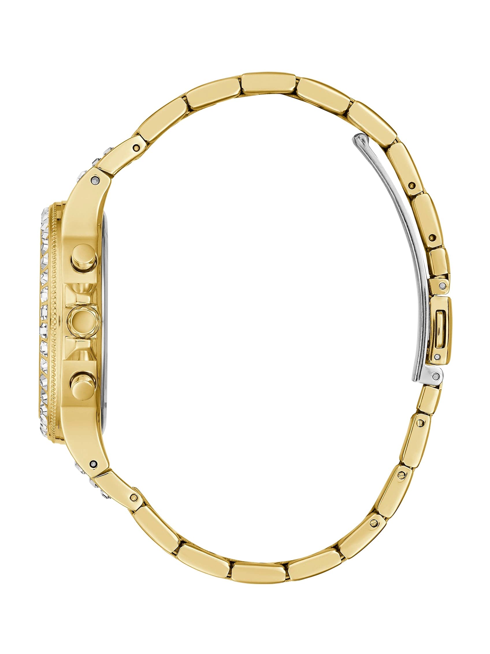 GUESS 36mm Orologio Multifunzione Glitz Quadrante con Cristalli