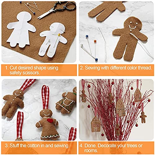 ZHAOFENGE-maotan Tessuto di Feltro Acrilico Feltro...