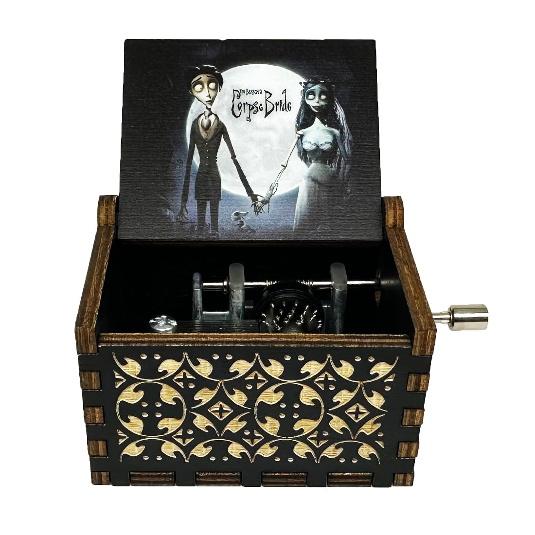 Amazon.com: Youtang CorpseBride Wooden Music Box, Antique