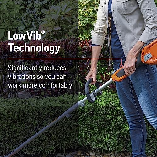 Image of Husqvarna Weed Eater 320iL String Trimmer + 230iB Leaf Blower Bundle, Trimmer-Blower Combo, 4 Ah B140 Battery, 40-C80 Charger Included, Gifts for Men