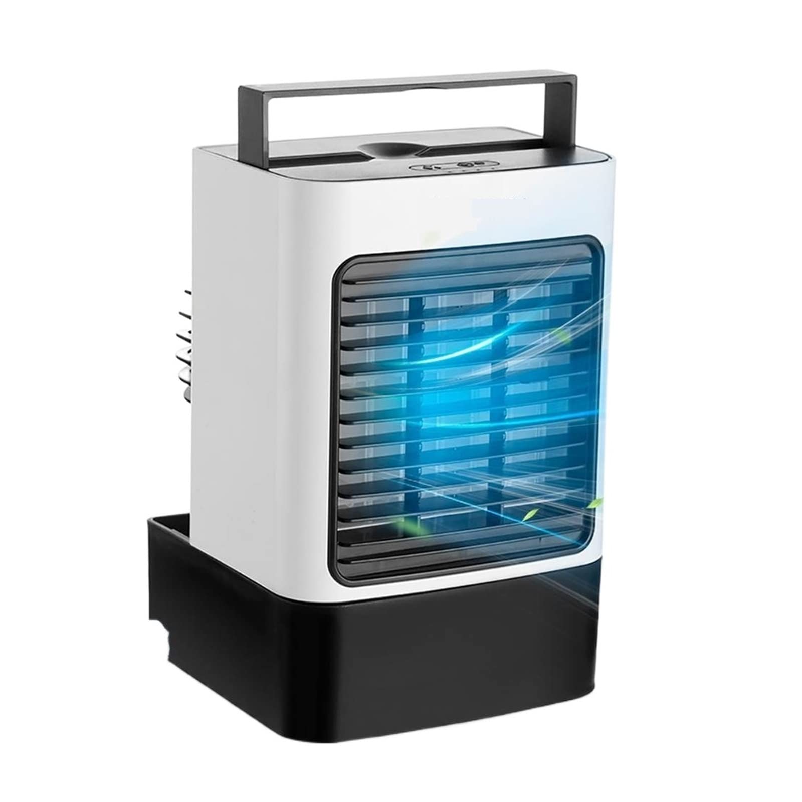Cczrd One Color Portable Air Conditioning Fan 3 Speeds Mini Anion Cooler Purifier Humidifier Desktop Usb Rechargeable Cooling With Light Airflow Comfort Refreshing Breeze