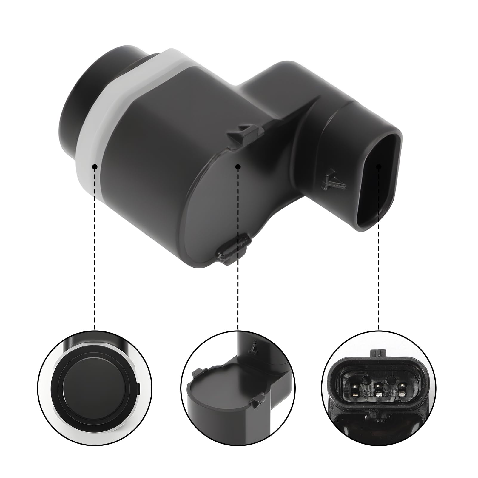 4X Parksensoren vorne und hinten PDC AH42-15K859-AA für Galaxy WA6 2009-2015, Mondeo IV BA7 2010-2012, S-Max WA6 2009-2014