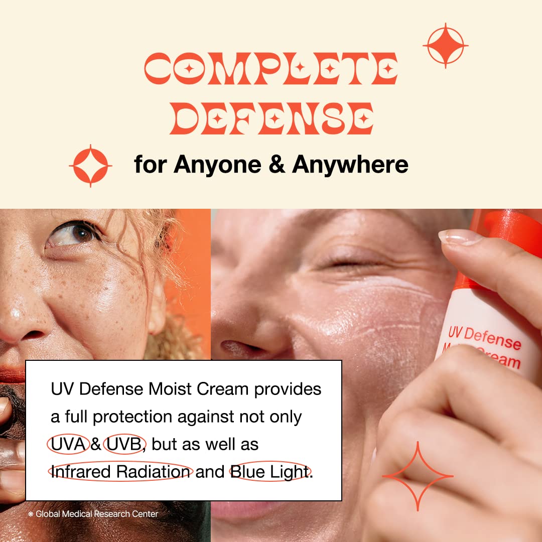 By Wishtrend UV Defense Moist Cream SPF50+ PA++++ 50 g, 50 ml (Pack of 1) - Image 2