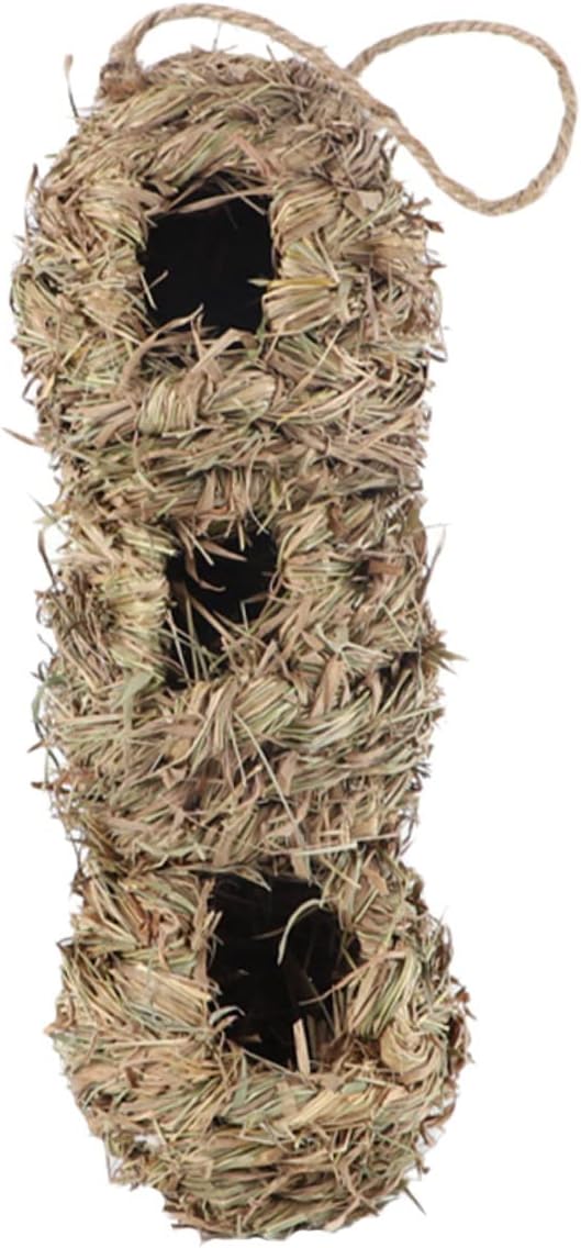 Mipcase 1 Pieza De Jaulas De Cría WREN Sparrow Pajarera Creativa Refugio De para Pájaros Clima Canario Acogedor Agujero para Pájaros Aire para Carboneros De Nido