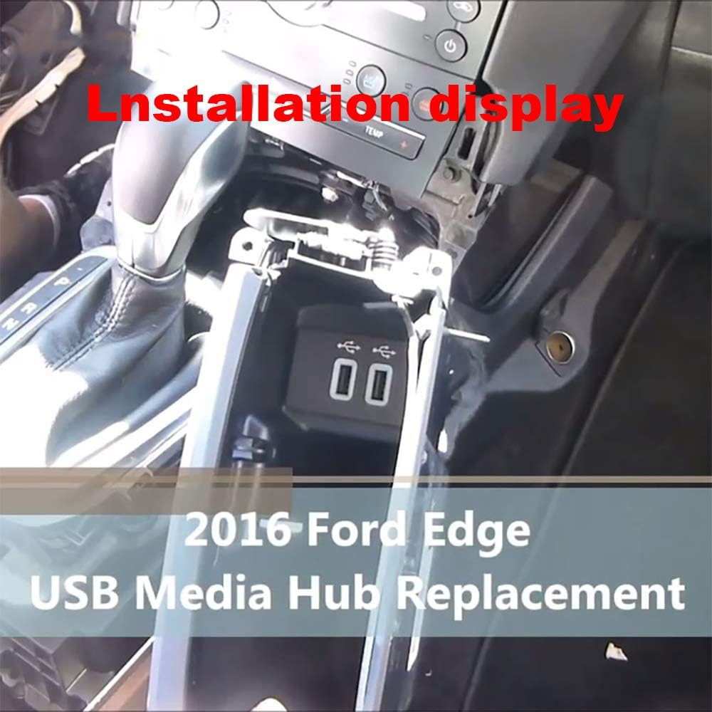 Installation of the USB module in a 2016 Ford Edge center console
