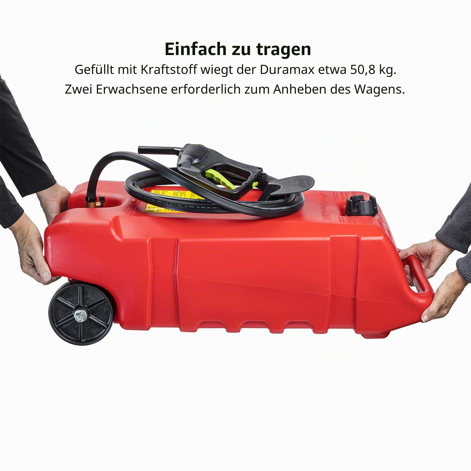 Scepter b53-bidon mit Rädern 53 Liter