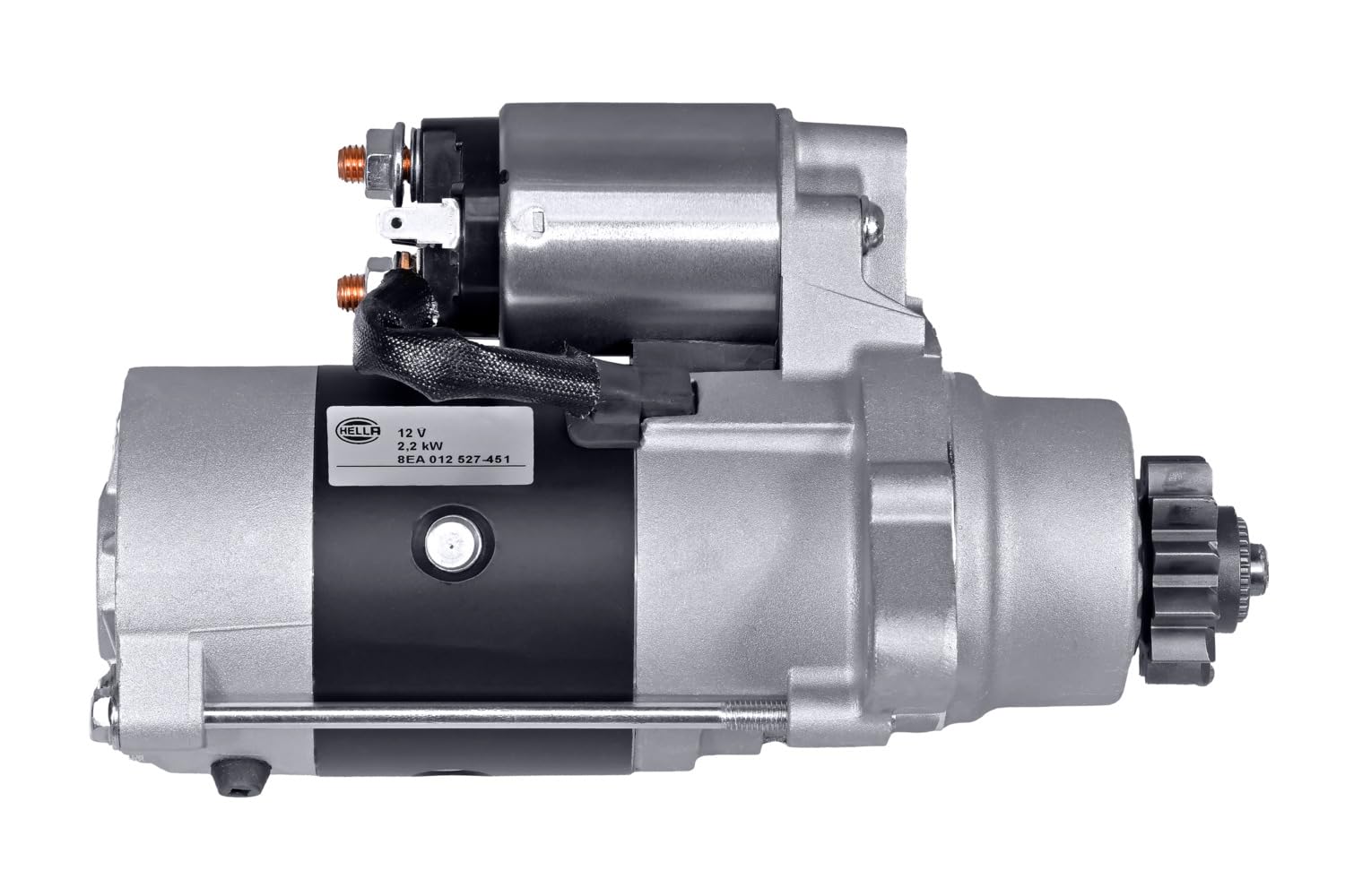 HELLA 8EA 012 527-451 Motor de arranque - 12V - 2.2kW - por ej. Nissan Almera II Hatchback (N16)