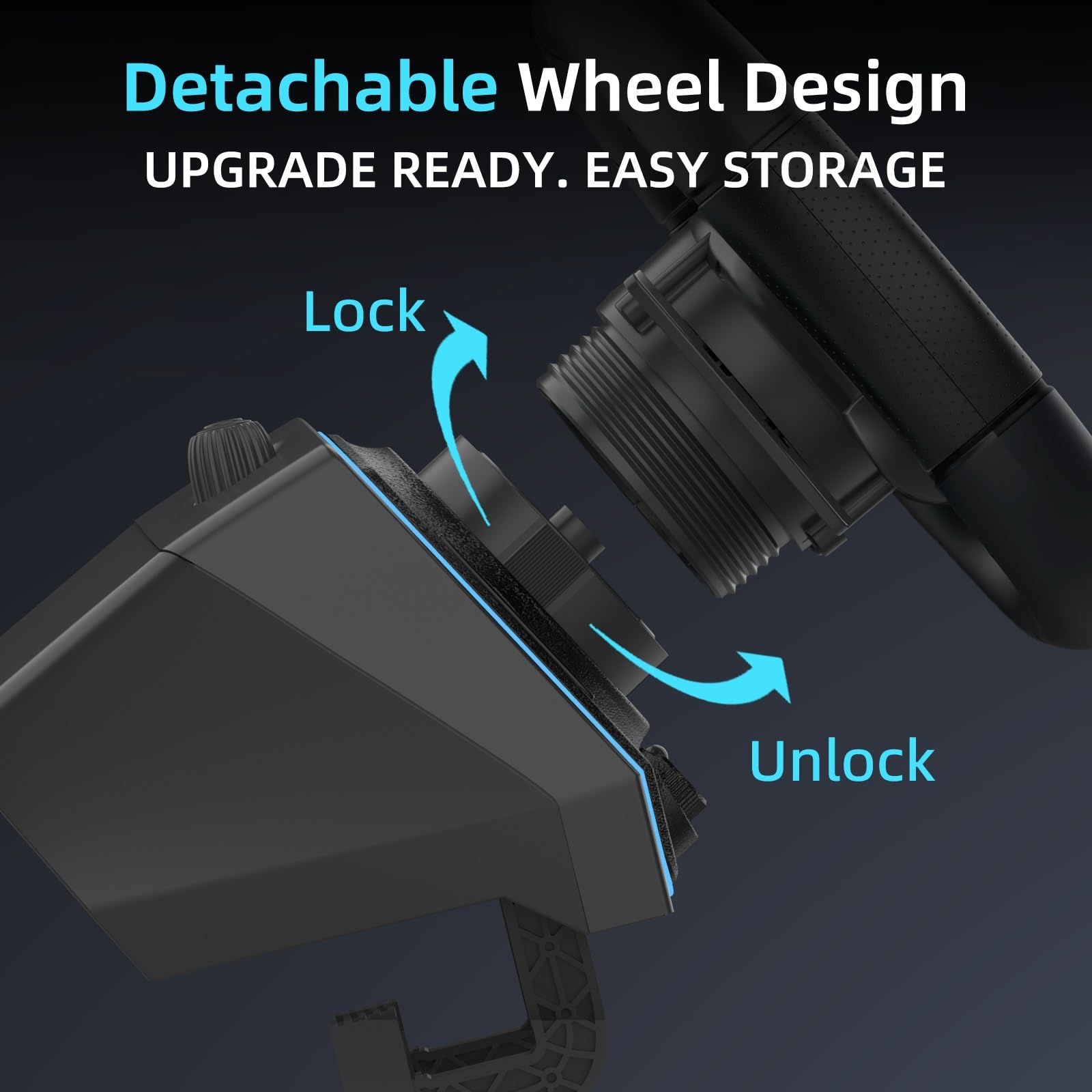 DOYO Volante da corsa con pedali e cambio, ruota da gioco 1080°, pedali effetto Hall, feedback delle vibrazioni, volante per PC, Xbox One, Xbox Series X|S, PS3 e Switch