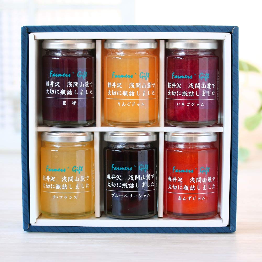 Amazon | 信州産軽井沢ジャム6個セット いちご りんご あんず