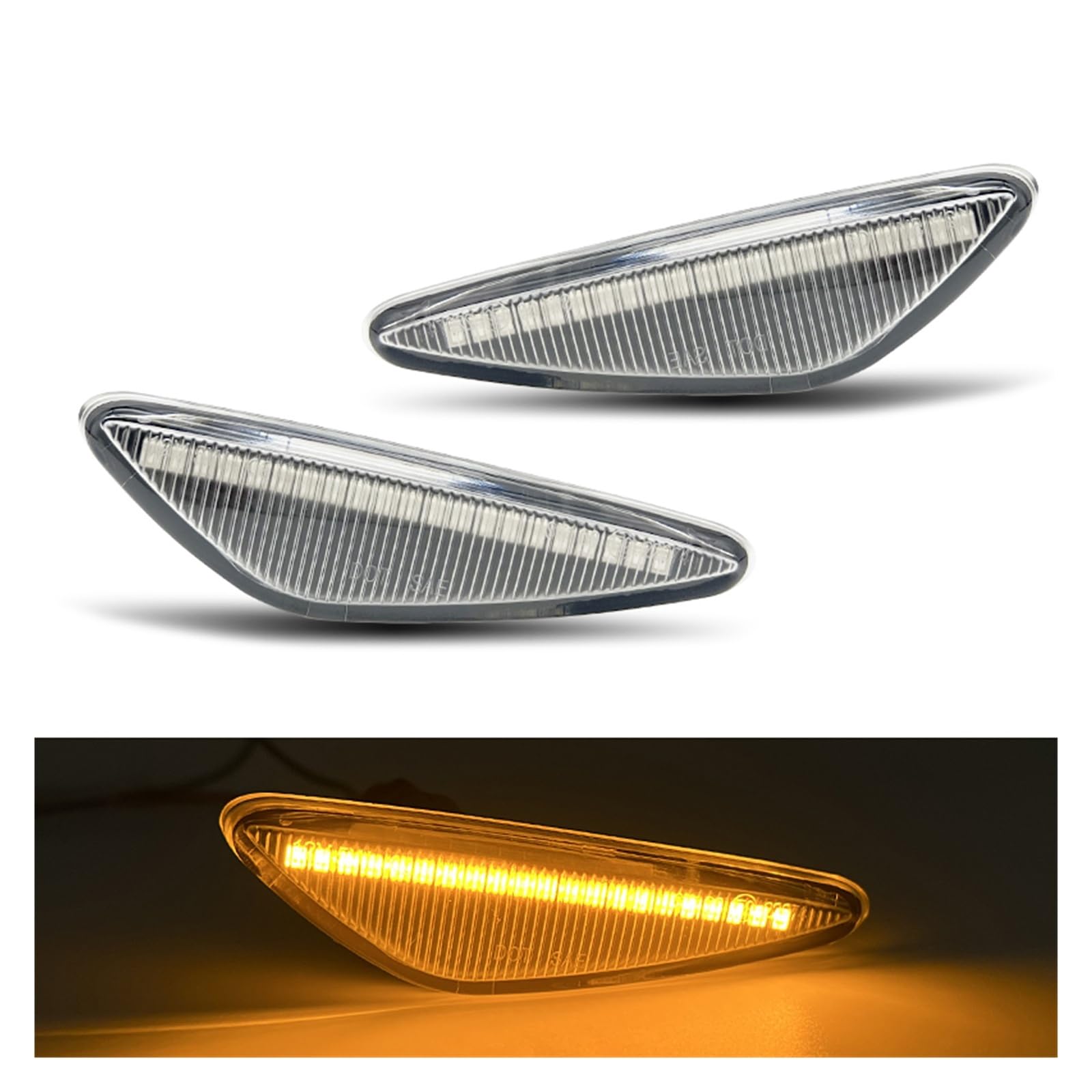 Laterale Indicatore Direzione Per Mazda 6 Per Atenza Per Mazda5 Per Premacy 2008-2013 LED Indicatore Laterale Lampada Ambra Parafango Indicatori Direzione Indicatore Laterale