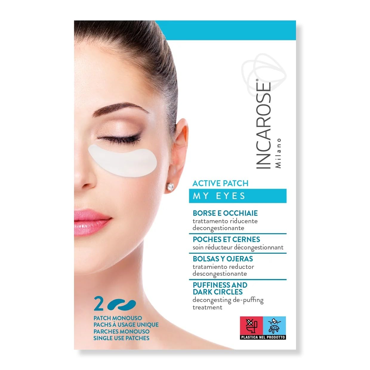 Incarose My Eyes Complex Hydrogel Active 2 Patches