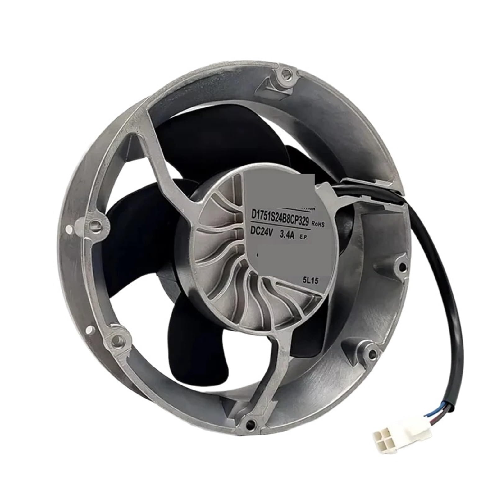 BRODEFUP DC 24V 3.4A 172x172x51mm 4-Wire Cooling Fan