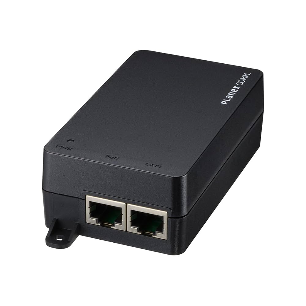 【新品】Solid Camera Viewla専用PoE給電アダプター２個入 ① Viewla PoE-12VⅢ】LANケーブルで給電できるPoEアダブター