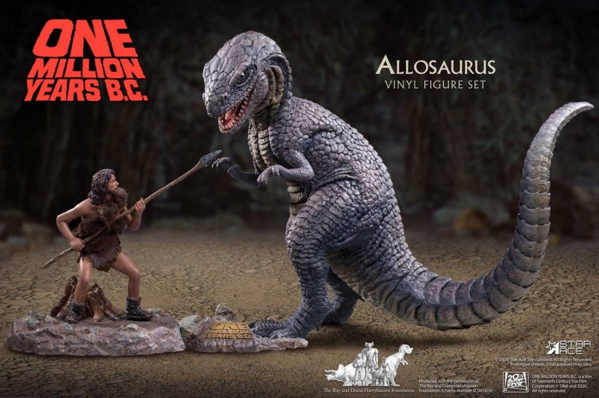 Amazon.co.jp: Star Ace Toys 恐竜100万年 アロサウルス vs トゥマク
