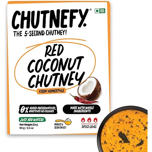 Chutnefy Red Coconut Chutney 60g