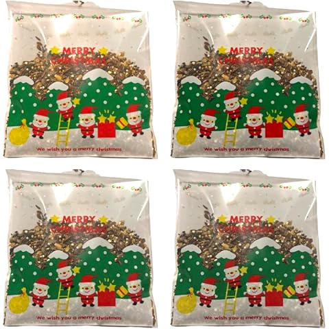 Happy Christmas Seed 4 Bags Gift 'Annual and Perennial Mix' The Easiest Way to Create a Colourful Meadow in Your Garden Wild Flower Seeds Cover