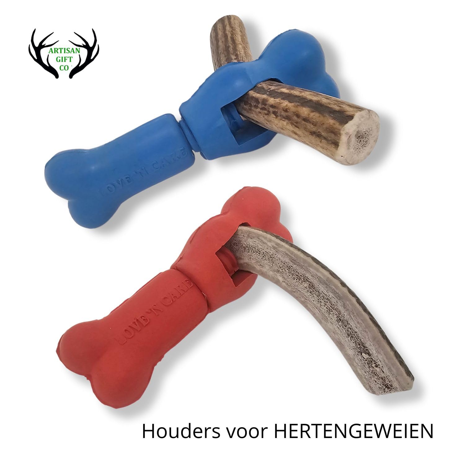 Porte-friandises Anti-étouffement, Caoutchouc Naturel Souple pour Chiens Petits/Moyens à Morsure Douce, Ouverture 15<25x20 mm.