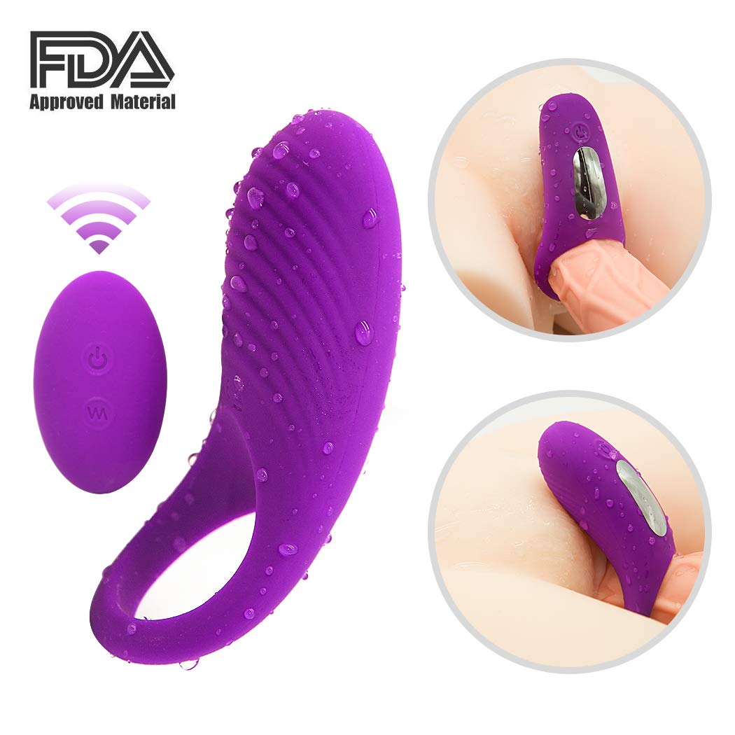Wireless Remote Control Vibrador for Couple Ring for Vibrador for Men Chastity Adult Toys for Couple Tshirt,-Wireless