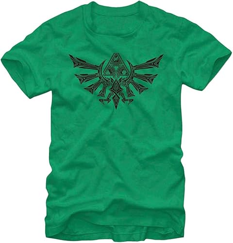 Playera tribal tribal de Nintendo para hombre