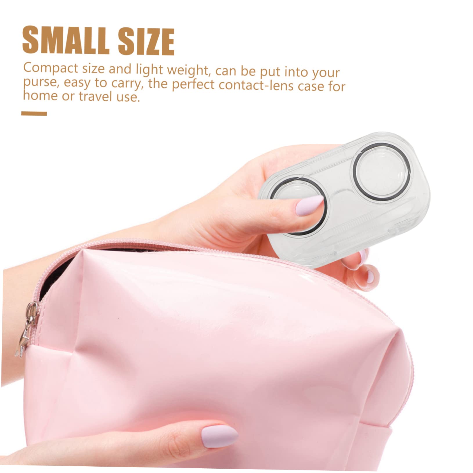 CALLARON 4 Set Custodia Per Lenti A Contatto Astuccio Organizzatore Di Lenti Custodia Per Occhiali P.s 4 Pezzi * 4