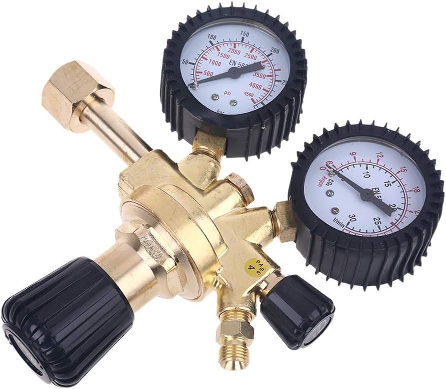 CO2 Pressure Regulator Co2 Regulator Welding Bottle Carbon Dioxide Pressure Reducer For Welding Device Compact-size