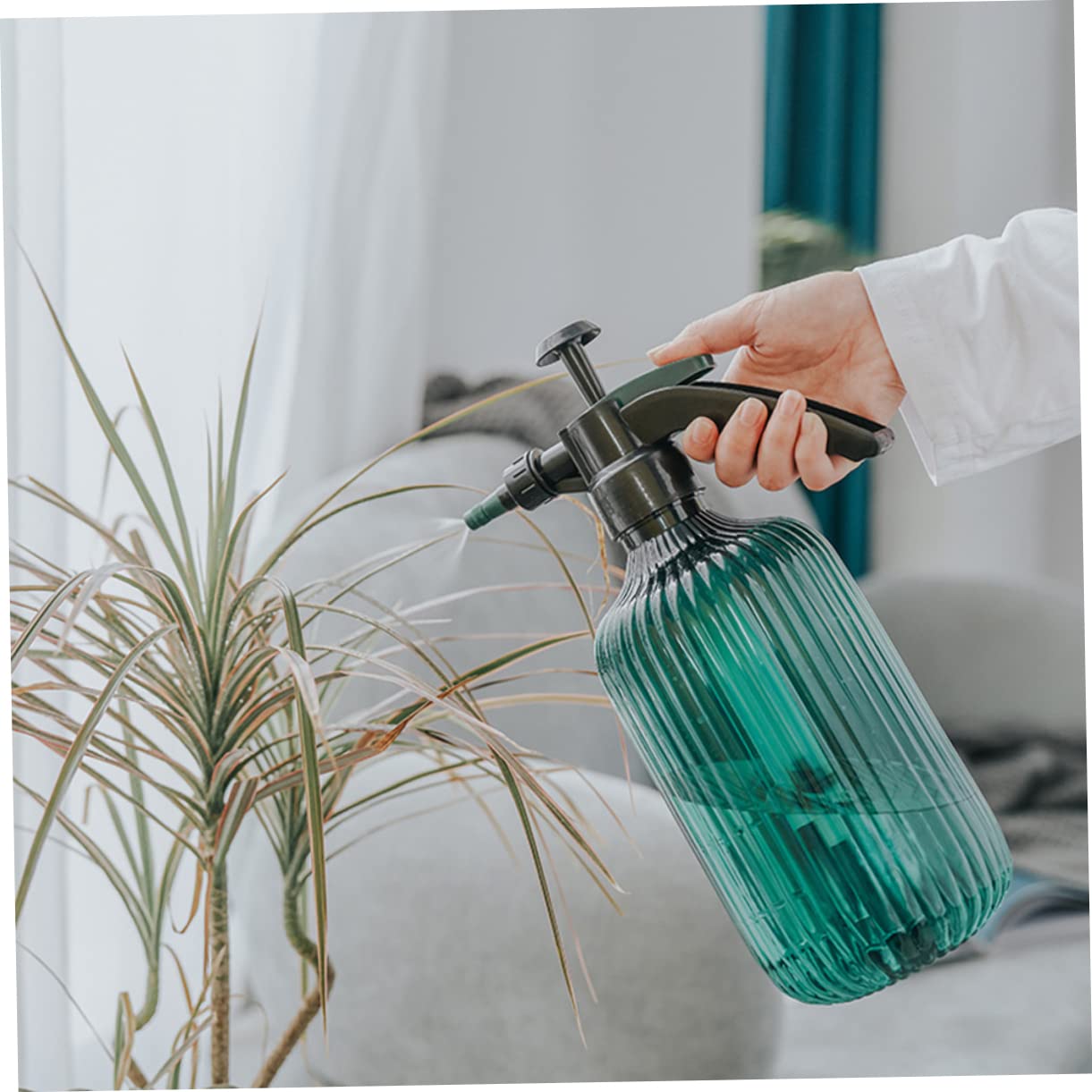 POPETPOP 2pièces Bouteille De Pulvérisation Manuelle Arrosoir à Pression Pour Jardinage Et Coiffure Vaporisateur Plastique Multi-usages