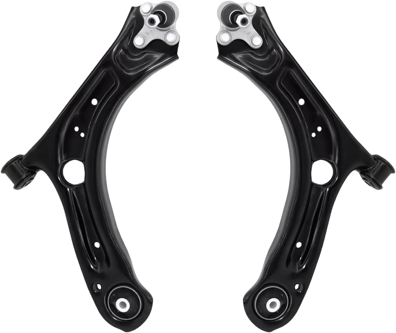 4PCS Front Lower Control Arm Kit with Ball Joints for 2012-2021 Volkswagen Passat, 2012-2019 Beetle Suspension Replacement