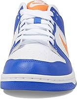 Vista 6 de Nike Dunk Low Knicks Azul Mandarín Blanco Negro FN7783-400 GS Niño Grande
